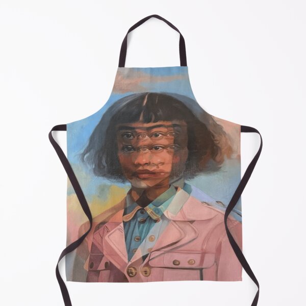 Item preview, Many Selves Surreal Multi-Face Black Woman Portrait designed and sold by POD DYNASTY | Original Print On Demand T-Shirt Graphics.