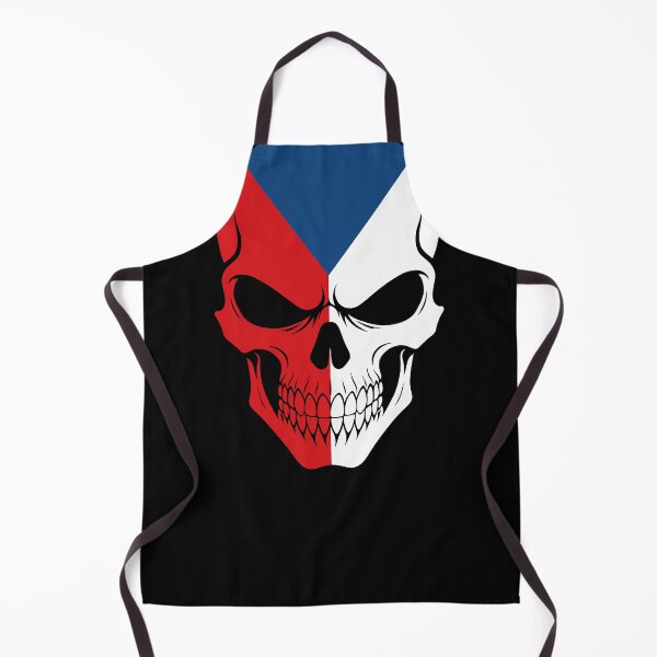 Item preview, Czech Republic Skull Flag designed and sold by JeffBartels.