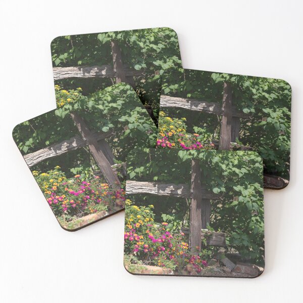 Item preview, Fence and Flowers designed and sold by CarolM.