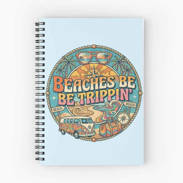 Item preview, Beaches Be Trippin Circle designed and sold by RahniNM.
