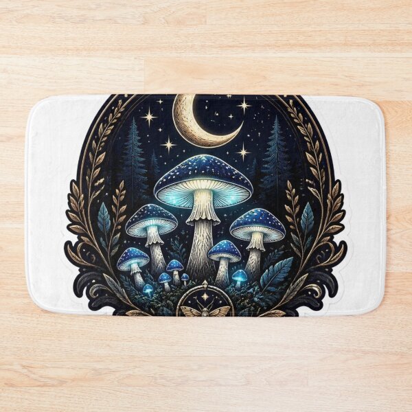 Item preview, Midnight Mushroom Society Forest Emblem designed and sold by StickyGuys.