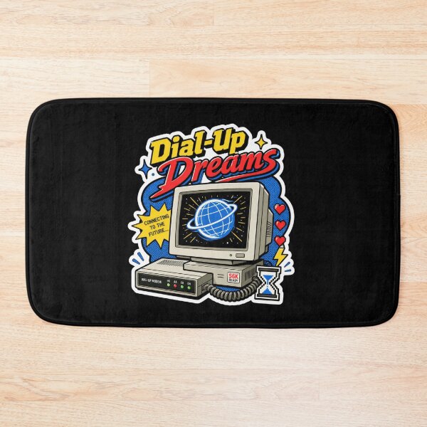Item preview, Dial-Up Dreams Retro Internet Sticker  designed and sold by Sketchlegacy.