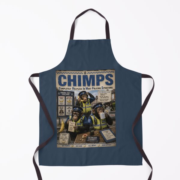 Item preview, CHIMPS Funny Police Parody designed and sold by Hornace88studio.