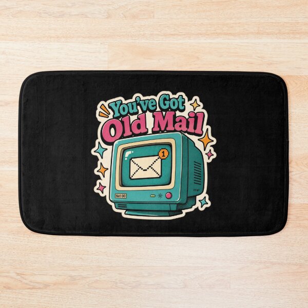 Item preview, You've Got Old Mail Retro Computer Sticker  designed and sold by Sketchlegacy.