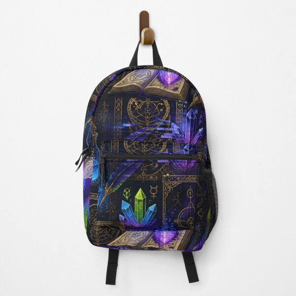 Item preview, Future Medieval Alchemy Digital Glitch Witchy Aesthetic Seamless Pattern designed and sold by StickyGuys.