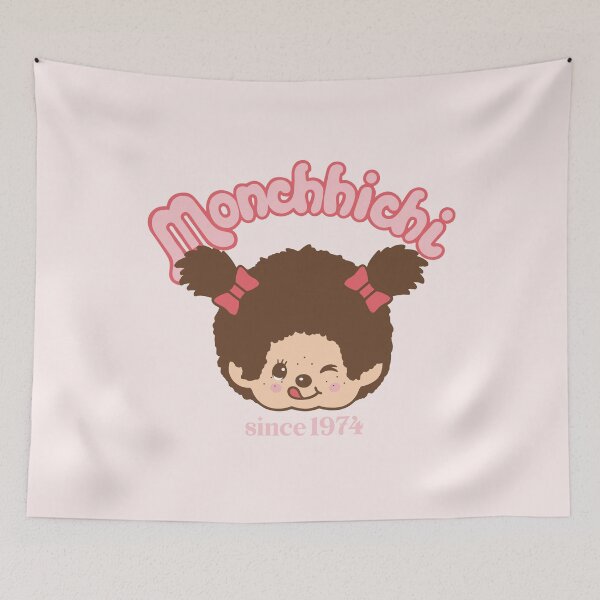 Item preview, Monchhichi sticker designed and sold by retrippy.