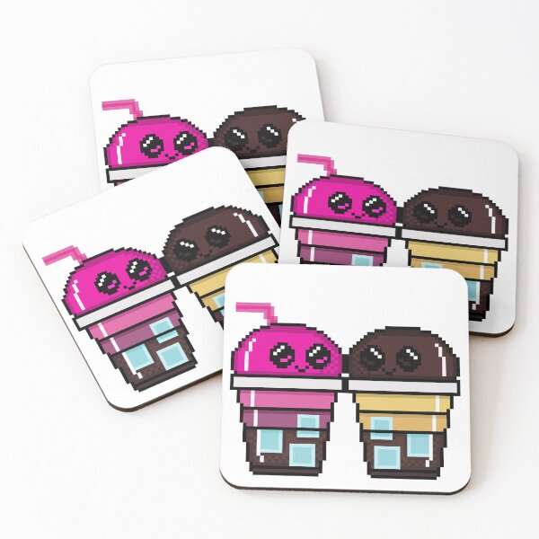 Item preview, Iced Coffee and Boba Tea  designed and sold by RetroRlx.