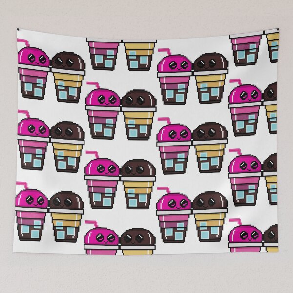 Item preview, Iced Coffee and Boba Tea  designed and sold by RetroRlx.