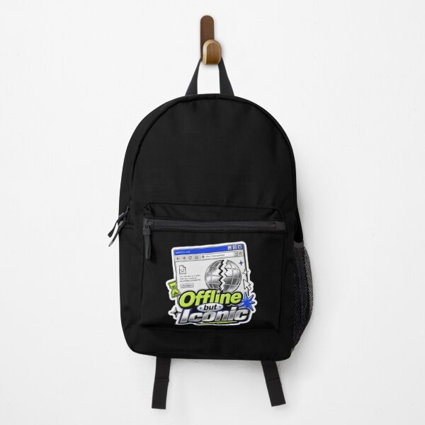 Item preview, Offline But Iconic Retro Internet Sticker  designed and sold by Sketchlegacy.