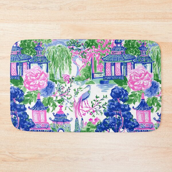Item preview, Arte de la generación del milenio, garza en un jardín de estilo chinoiserie preppy. designed and sold by SophieClimaArt.