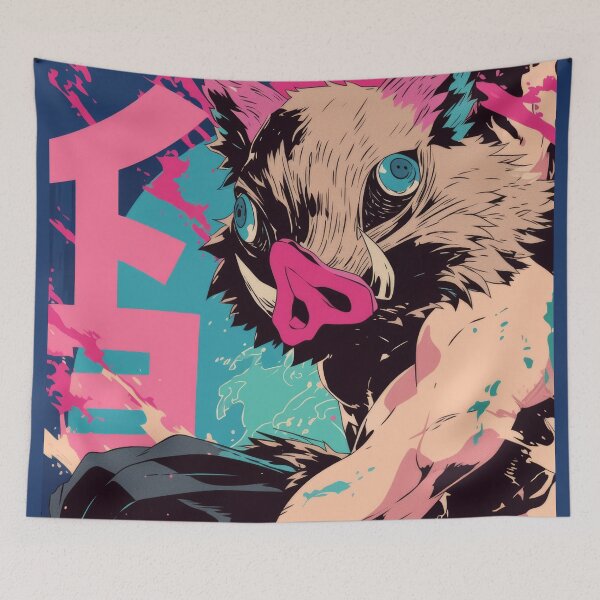 Item preview, Inosuke Raspberry Rose designed and sold by AnimeArsenalPrints.