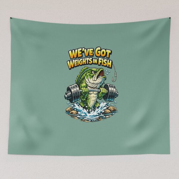 Item preview, We’ve Got Weights In Fish designed and sold by Strings  Stan.