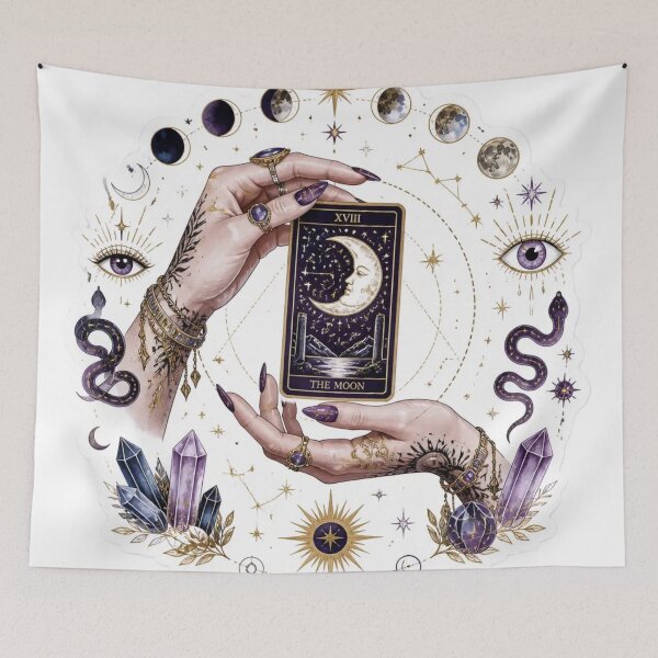 Item preview, Celestial Tarot Hands Reading Witchy Mystical designed and sold by StickyGuys.