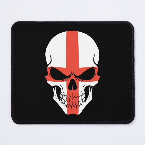 Item preview, England Skull Flag designed and sold by JeffBartels.