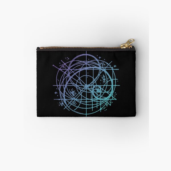 Item preview, Golden Ratio Fibonacci Spiral | Sacred Geometry Line Art | Amethyst + Aqua Turquoise designed and sold by Made by Tamar.