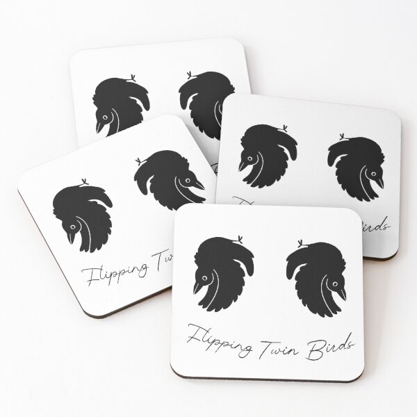 Item preview, Flipping Twin Birds designed and sold by enbywerewolf.