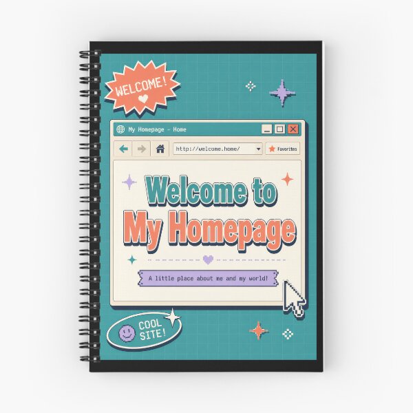 Item preview, Welcome to My Homepage Retro Web Poster designed and sold by Sketchlegacy.