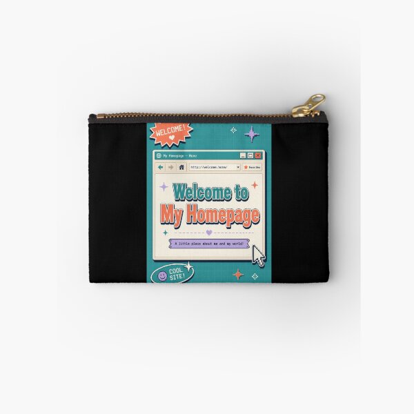Item preview, Welcome to My Homepage Retro Web Poster designed and sold by Sketchlegacy.