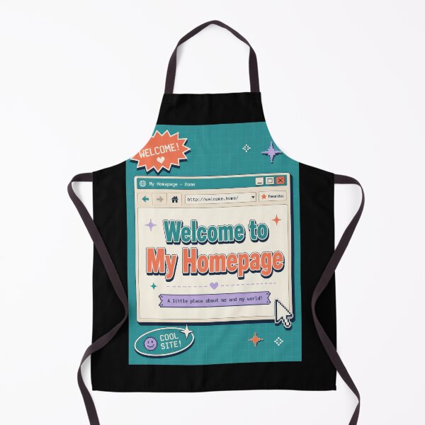 Item preview, Welcome to My Homepage Retro Web Poster designed and sold by Sketchlegacy.