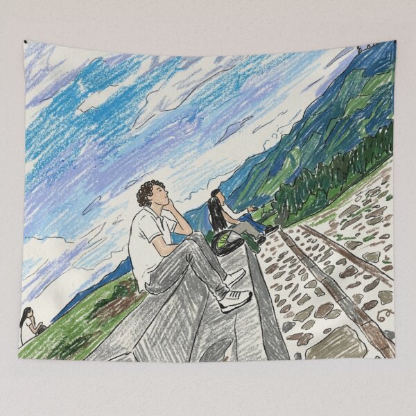 Item preview, Looking at the blue sky designed and sold by CristianCEB.