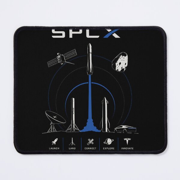 Item preview, SpaceX SPCX Stock Ticker Rocket Investor Design | Space Stock Market Gift designed and sold by TEEJAMBOREE.
