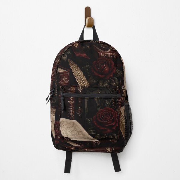 Item preview, Vampire Literature Dark Romance Library Seamless Luxury Aesthetic designed and sold by StickyGuys.