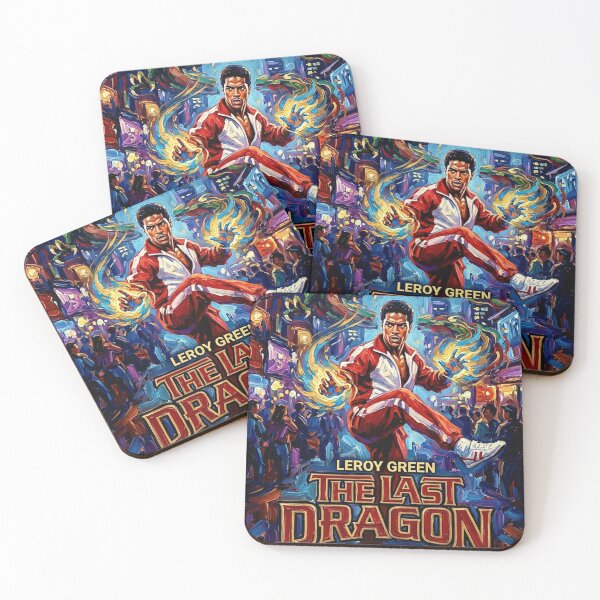 Item preview, The Last Dragon Retro Martial Arts Action Tribute Art Movie Poster designed and sold by Art's Diner.