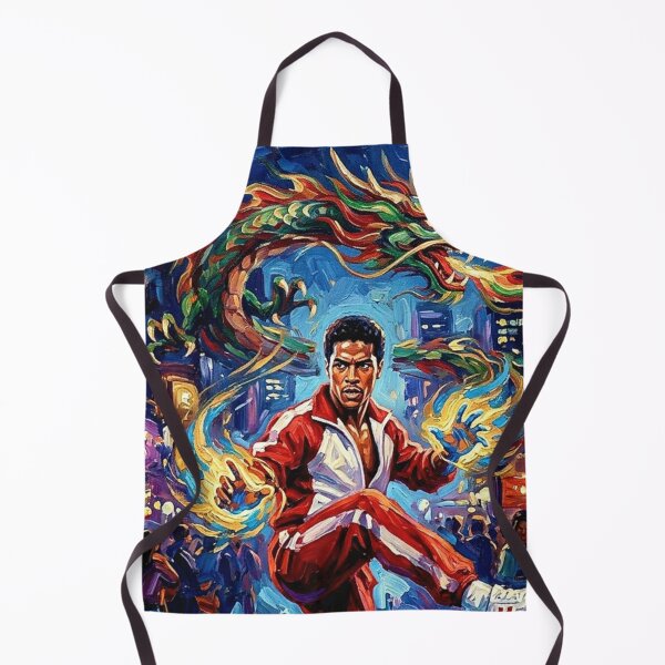 Item preview, The Last Dragon Retro Martial Arts Action Tribute Art Movie Poster designed and sold by Art's Diner.