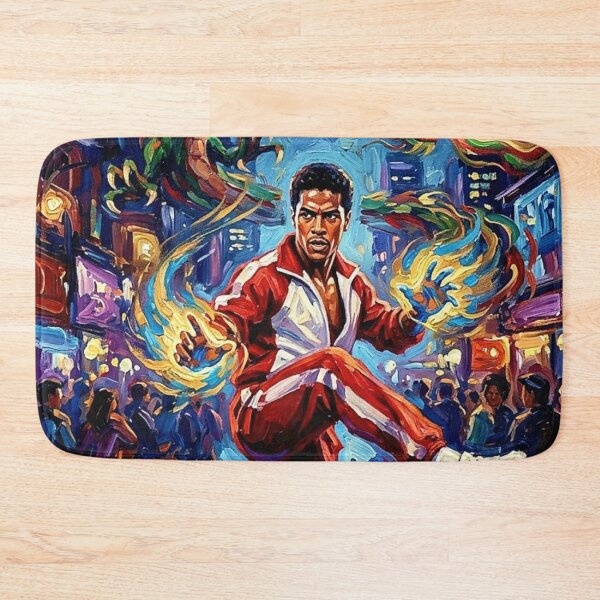 Item preview, The Last Dragon Retro Martial Arts Action Tribute Art Movie Poster designed and sold by Art's Diner.