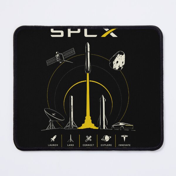 Item preview, SpaceX SPCX Stock Ticker Rocket Investor Design | Space Stock Market Gift designed and sold by TEEJAMBOREE.