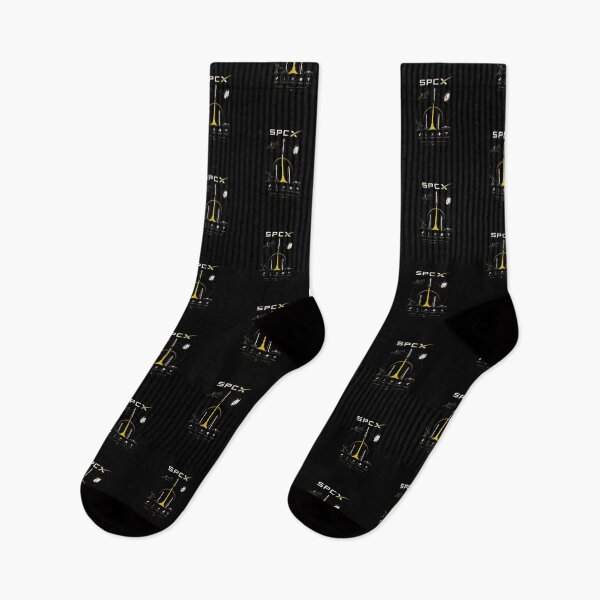 Aperçu de l'œuvre Design de fusée pour investisseurs avec le symbole boursier SpaceX SPCX | Cadeau sur le marché boursier spatial créée et vendue par TEEJAMBOREE.