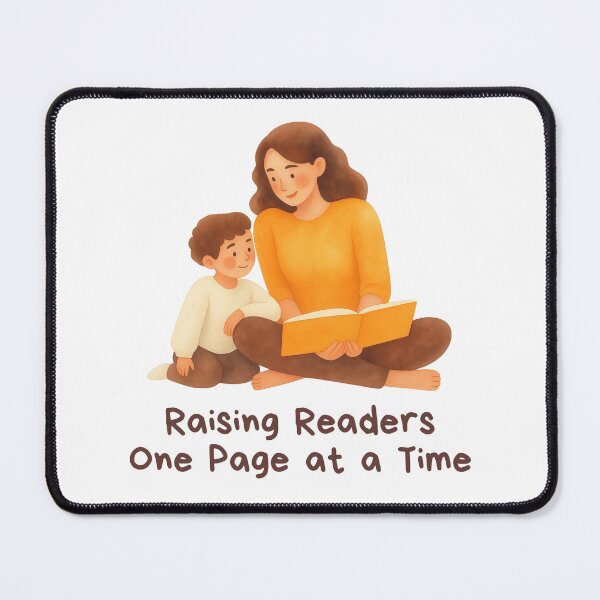 Item preview, Raising readers one page at a time designed and sold by Sumpfmaus.