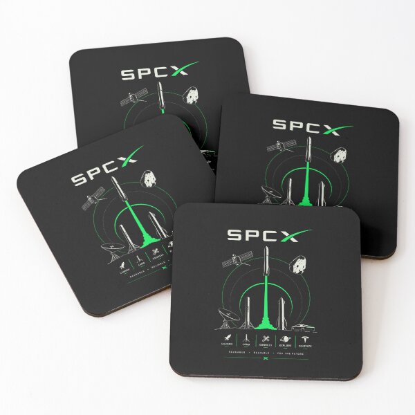 Item preview, SpaceX SPCX Stock Ticker Rocket Investor Design | Space Stock Market Gift designed and sold by TEEJAMBOREE.
