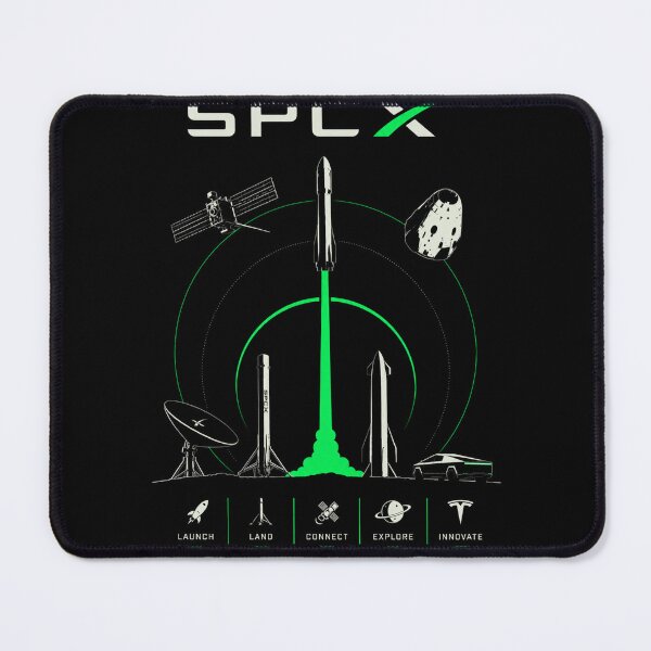 Item preview, SpaceX SPCX Stock Ticker Rocket Investor Design | Space Stock Market Gift designed and sold by TEEJAMBOREE.