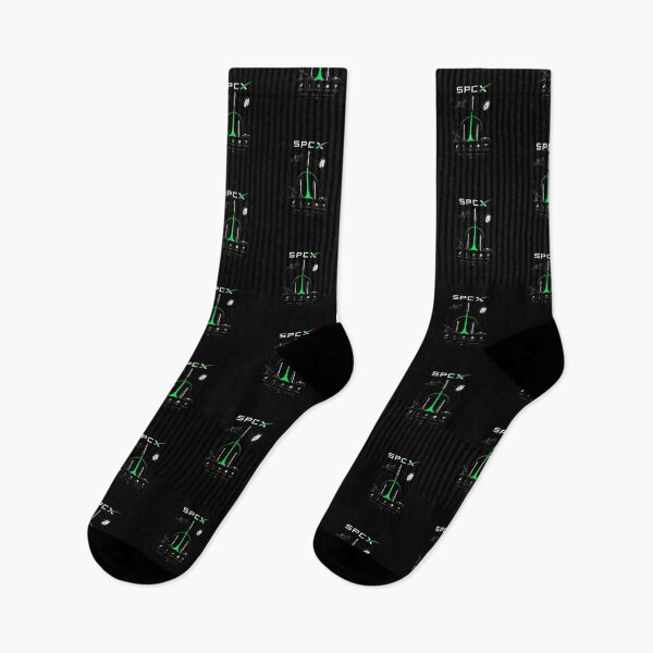 Aperçu de l'œuvre Design de fusée pour investisseurs avec le symbole boursier SpaceX SPCX | Cadeau sur le marché boursier spatial créée et vendue par TEEJAMBOREE.