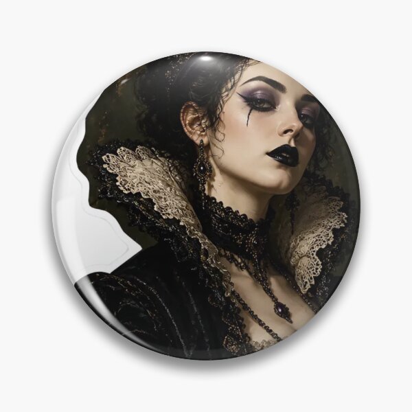 Item preview, Goth Renaissance Portrait Classical Painting Dark Aesthetic designed and sold by StickyGuys.