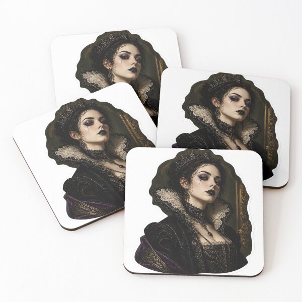 Item preview, Goth Renaissance Portrait Classical Painting Dark Aesthetic designed and sold by StickyGuys.