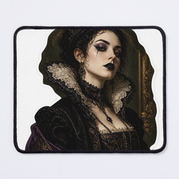 Item preview, Goth Renaissance Portrait Classical Painting Dark Aesthetic designed and sold by StickyGuys.