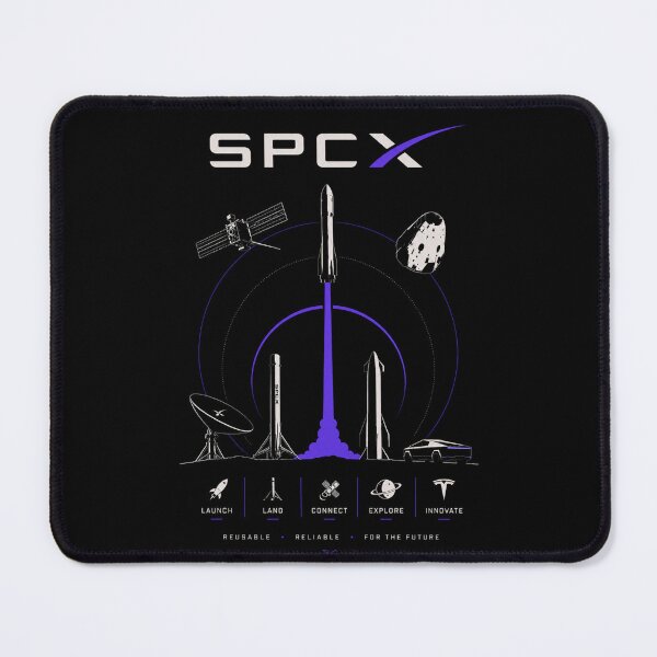Item preview, SpaceX SPCX Stock Ticker Rocket Investor Design | Space Stock Market Gift designed and sold by TEEJAMBOREE.