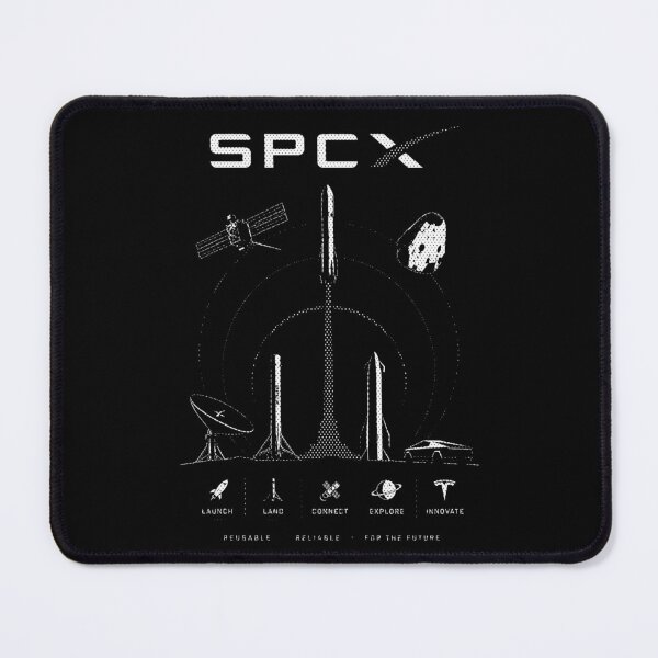 Item preview, SpaceX SPCX Stock Ticker Rocket Investor Design | Space Stock Market Gift designed and sold by TEEJAMBOREE.