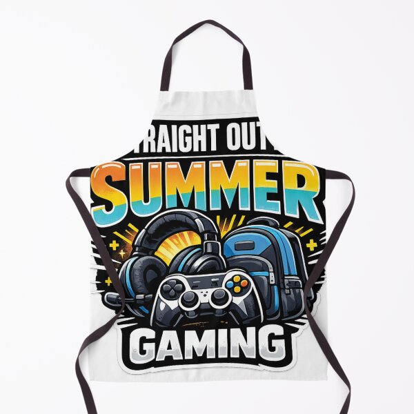 Item preview, Straight Outta Summer Gaming Back To School Gamer Design designed and sold by mansourhamid.