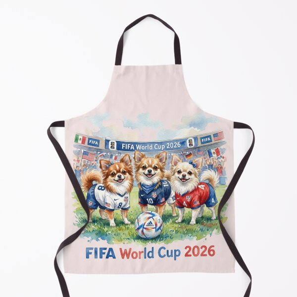 Item preview, Funny chihuahua puppies on the world cup designed and sold by nataliux.