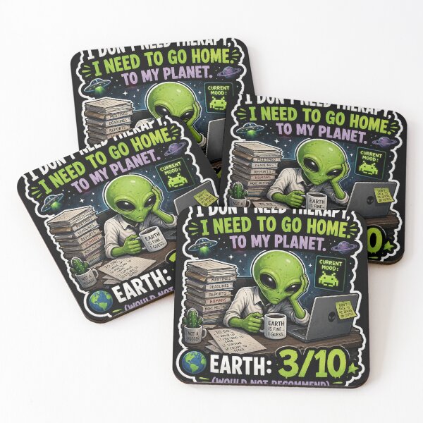 Item preview, Funny Alien  designed and sold by Swea7herWea7her.