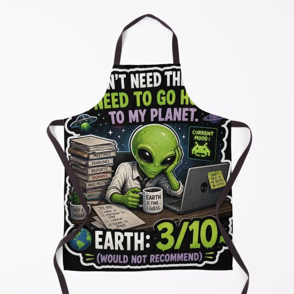 Aperçu de l'œuvre Alien drôle créée et vendue par Swea7herWea7her.