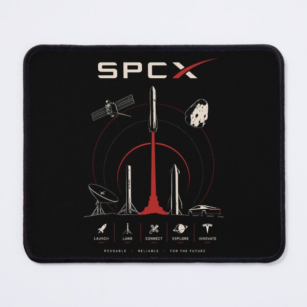 Item preview, SpaceX SPCX Stock Ticker Rocket Investor Design | Space Stock Market Gift designed and sold by TEEJAMBOREE.