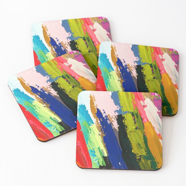 Item preview, Vibrant Impasto: Bold Diagonal Brushstroke Abstract Texture designed and sold by LiveLearnCreate.