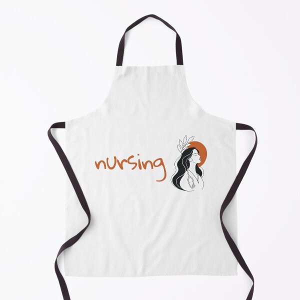Item preview, Nursing Aesthetic Portrait — Nurse Gift | Artistic RN Shirt Nurse Illustration Botanical designed and sold by KiwyStudio.