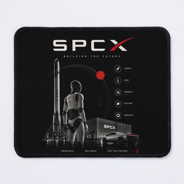 Item preview, SpaceX SPCX Stock Ticker Rocket Investor Design | Space Stock Market Gift designed and sold by TEEJAMBOREE.