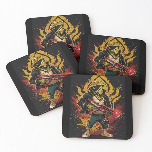 Item preview, Amphibian Warrior in Action – Epic Fantasy Frog Battle Mascot designed and sold by MerlinWear.
