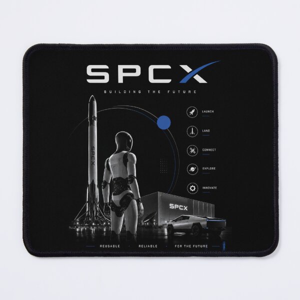 Item preview, SpaceX SPCX Stock Ticker Rocket Investor Design | Space Stock Market Gift designed and sold by TEEJAMBOREE.